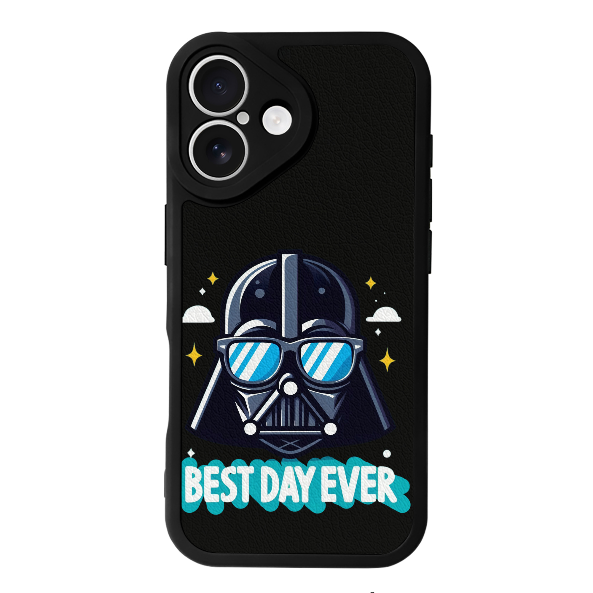 （画像用） スター・ウォーズ Star Wars 【iPhone 16シリーズ対応】シリコンスマホケース（レザー調） 材質：シリコン